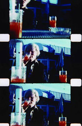 Scene of the life of Andy Warhol